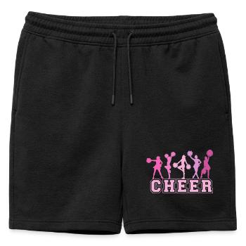 Équipe de pom-pom girls Sport Girls - Short de survêtement homme premium - noir - Devant - AI Model Male 178 light (178cm)