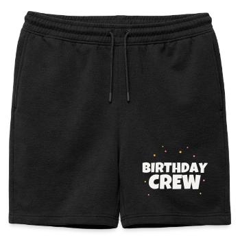 Groupe de célébration de l’équipe de l’équipe d’anniversaire - Short de survêtement homme premium - noir - Devant - AI Model Male 178 light (178cm)