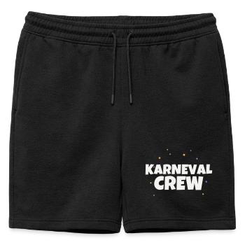 Équipe de Carnaval Célébrations de groupe de la fête costumée du Carnaval - Short de survêtement homme premium - noir - Devant - AI Model Male 178 light (178cm)