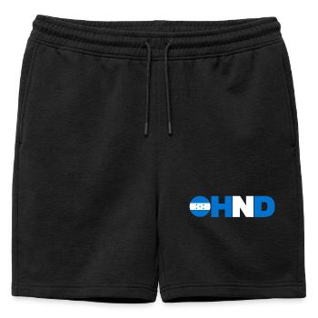 Honduras - Short de survêtement homme premium - noir - Devant - AI Model Male 178 light (178cm)