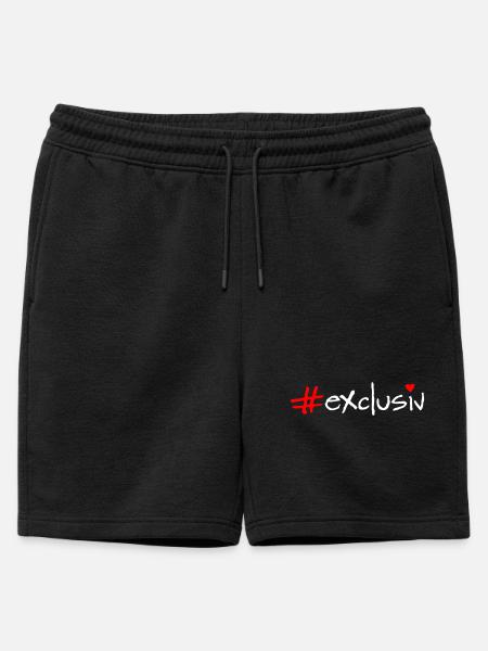 exclusively - Mens' Premium Organic Sweatshorts - black
