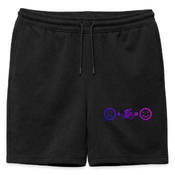 Idée cadeau pour un vélo de route avec vélo de route - Short de survêtement homme premium - noir - Devant - AI Model Male 178 light (178cm)