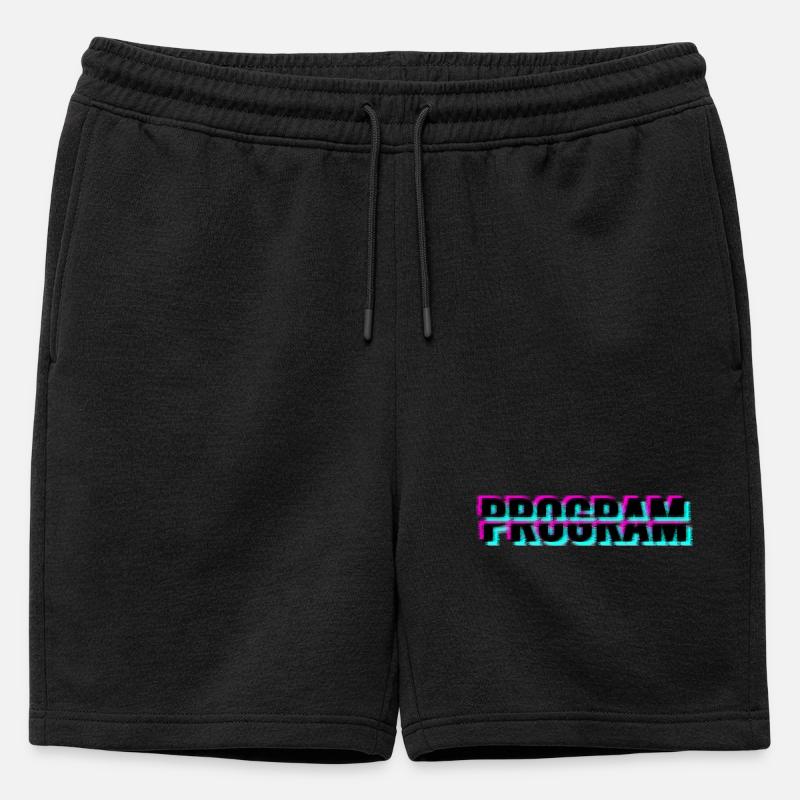 Computer program - Mens' Premium Organic Sweatshorts - black
