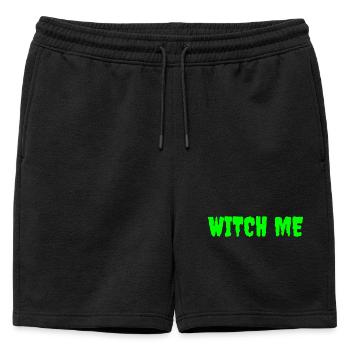 Conception de t-shirt sur le thème de la sorcellerie magique - Short de survêtement homme premium - noir - Devant - AI Model Male 178 light (178cm)