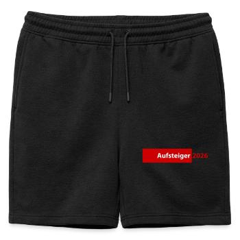 Promu Promotion 2026 - Short de survêtement homme premium - noir - Devant - AI Model Male 178 light (178cm)