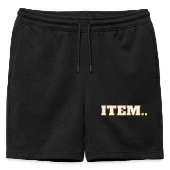 Objet - Expression bernoise-allemande pour o... ou quelque chose comme ça - Short de survêtement homme premium - noir - Devant - AI Model Male 178 light (178cm)