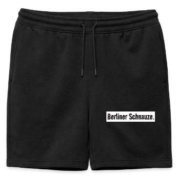 Chemise à museau de Berlin Simple Capitole - Short de survêtement homme premium - noir - Devant - AI Model Male 178 light (178cm)