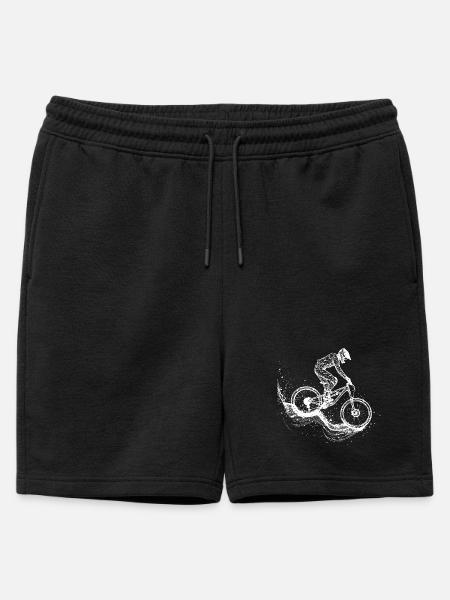 Dessin VTT - Short de survêtement homme premium - noir