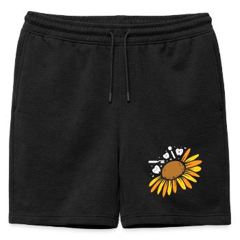Dentiste dentaire Réceptionniste Dentiste - Short de survêtement homme premium - noir - Devant - AI Model Male 178 light (178cm)
