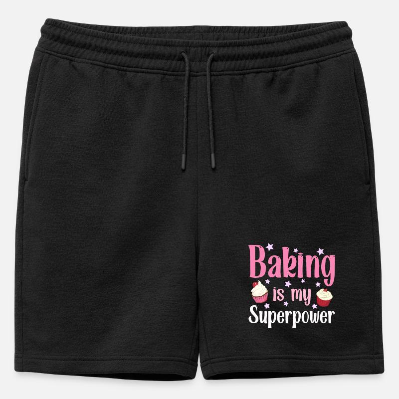 Baking baker baker - Mens' Premium Organic Sweatshorts - black