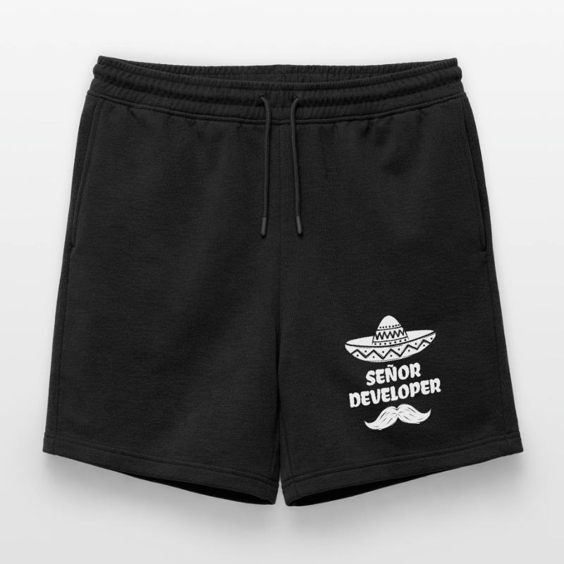 Developer Statement Code Computer Science Geek Scripting Mens' Premium Organic Sweatshorts