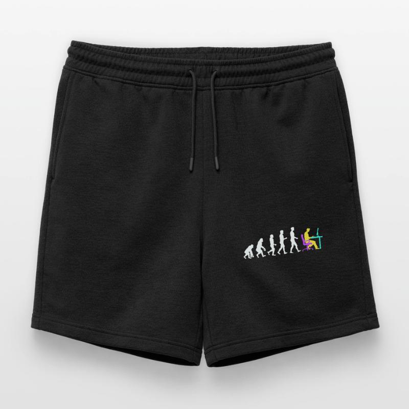 Developer Evolution Computergeek Open Source Mens' Premium Organic Sweatshorts