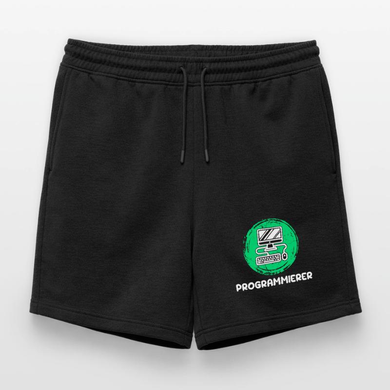 Computerfreak Skripting Developer Programmierer Männer Premium Organic Sweatshorts
