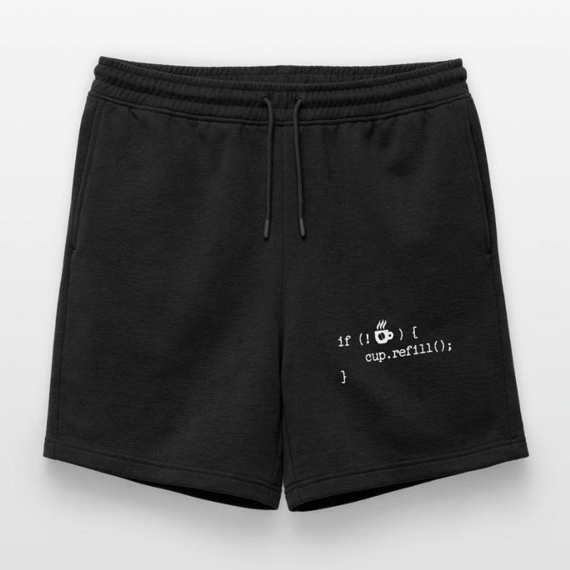 Debug Programmierer Coden Developer Computerfreak Männer Premium Organic Sweatshorts