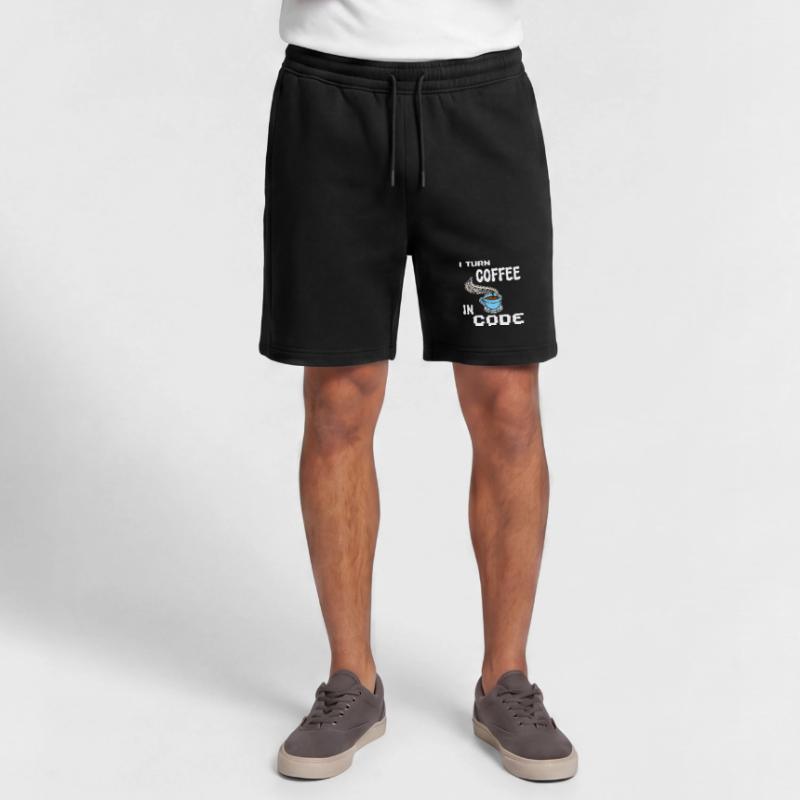 Developer Computergeek Statement Programmer Mens' Premium Organic Sweatshorts