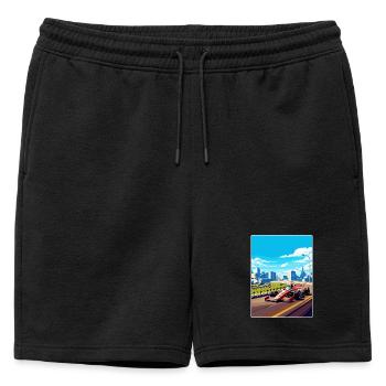 Circuit de Montréal Motorsport Race Canada Voyage WPA - Short de survêtement homme premium - noir - Devant - AI Model Male 178 light (178cm)