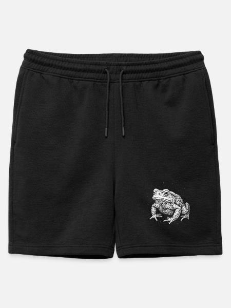 Toad - Mens' Premium Organic Sweatshorts - black