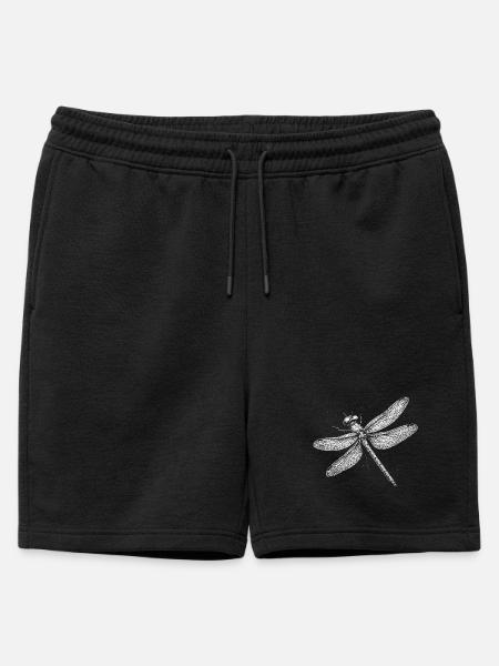Dragonfly - Mens' Premium Organic Sweatshorts - black