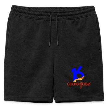 Département 16 charentaise - Short de survêtement homme premium - noir - Devant - AI Model Male 178 light (178cm)