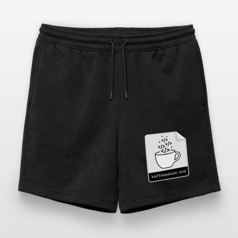 Kaffeepause.exe - IT Programmieren Informatik Code Männer Premium Organic Sweatshorts