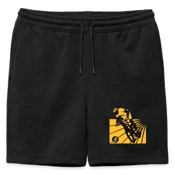 VTT - Short de survêtement homme premium - noir - Devant - AI Model Male 178 light (178cm)
