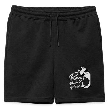 Rage Bait Llama Alpaga Lunettes de Soleil Doigt d’Honneur - Short de survêtement homme premium - noir - Devant - AI Model Male 178 light (178cm)