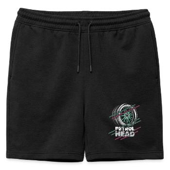 Petrolhead – Motorsport & Tuning Rim Design - Short de survêtement homme premium - noir - Devant - AI Model Male 178 light (178cm)