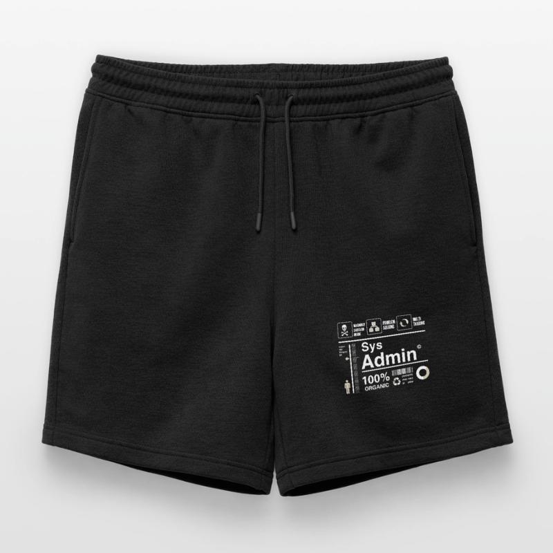 Sys Admin Programming Computer Nerd pc Board cpu Mens' Premium Organic Sweatshorts