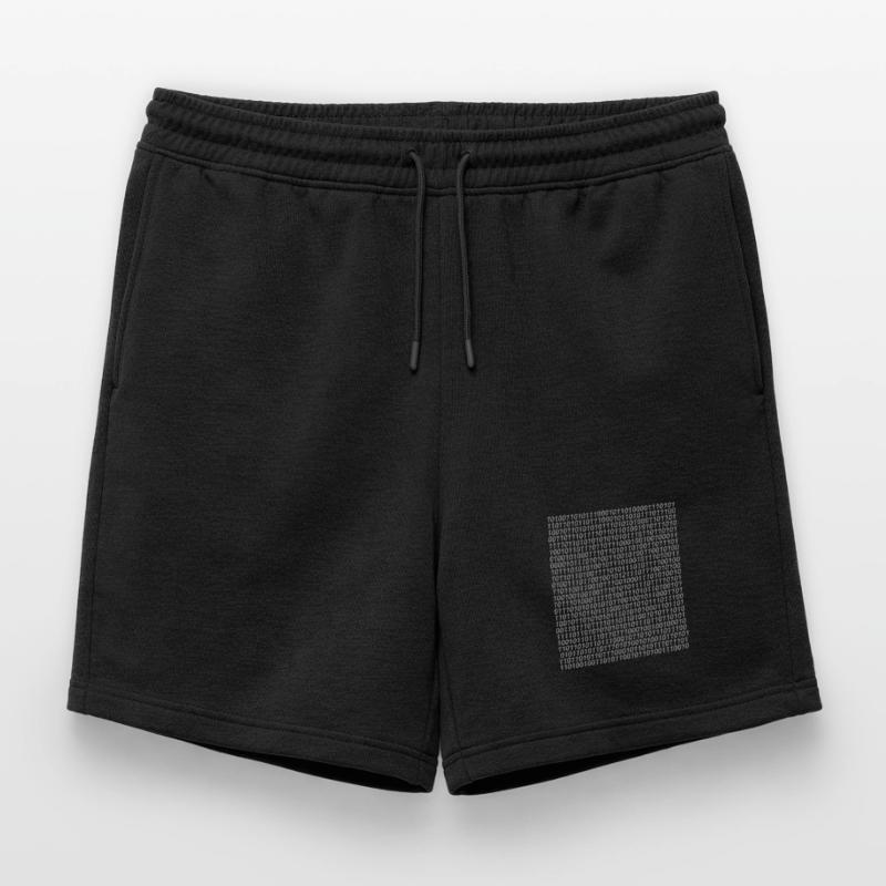 Binary code logo Mens' Premium Organic Sweatshorts