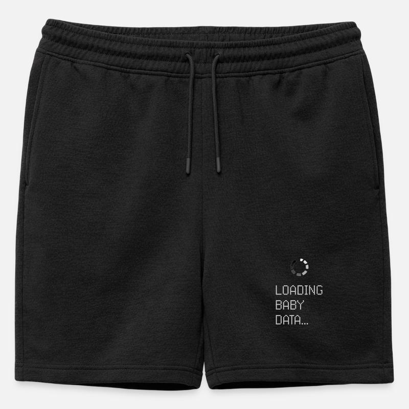 Loading Baby Data - Männer Premium Organic Sweatshorts - Schwarz