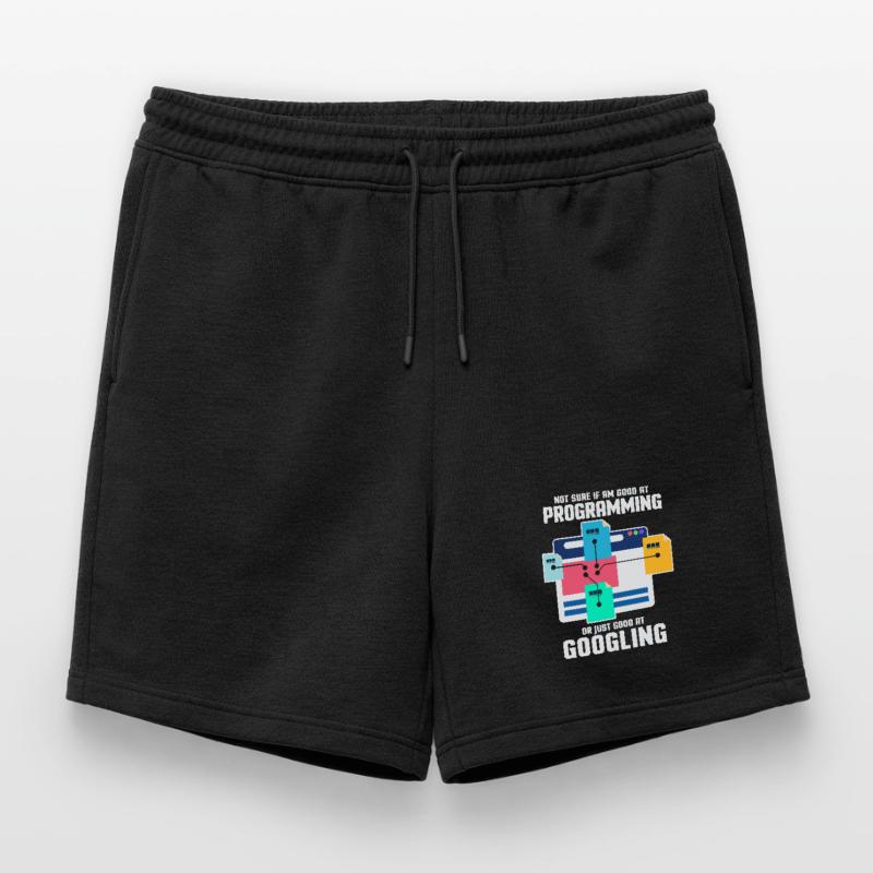 Programmierer Programmieren IT Computer Geschenk Männer Premium Organic Sweatshorts