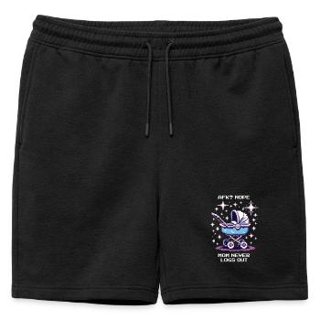 L’AFK ? Maman ne se déconnecte jamais | Gamer Maman, Parents - Short de survêtement homme premium - noir - Devant - AI Model Male 178 light (178cm)