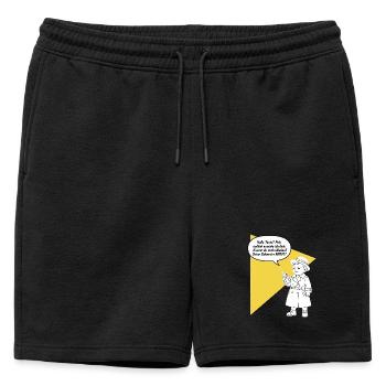 Bonjour tante - tu décroches ? Ta sœur est drôle et agaçante - Short de survêtement homme premium - noir - Devant - AI Model Male 178 light (178cm)