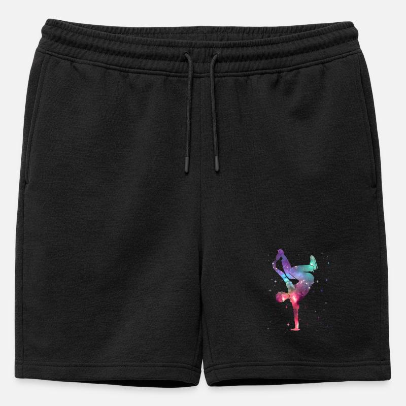 Breakdance Breakdancer Breakdance Breakdance Spatial - Short de survêtement homme premium - noir