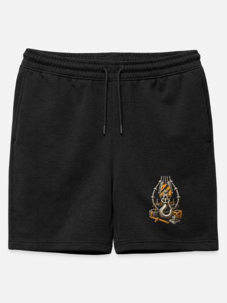docker - Mens' Premium Organic Sweatshorts - black