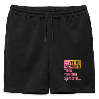 Basketball Basketball Basketball - Short de survêtement homme premium - noir - Devant - AI Model Male 178 light (178cm)