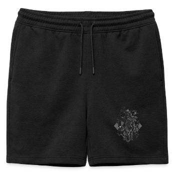 Guerriers du Temps - Short de survêtement homme premium - noir - Devant - AI Model Male 178 light (178cm)
