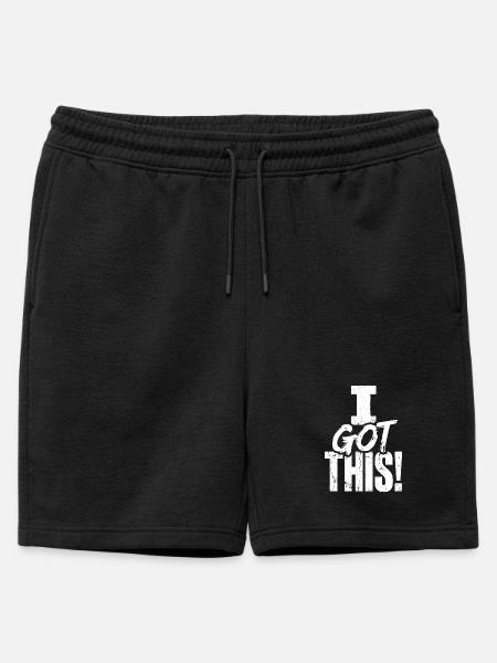 J’ai cette citation audacieuse de confiance - Short de survêtement homme premium - noir
