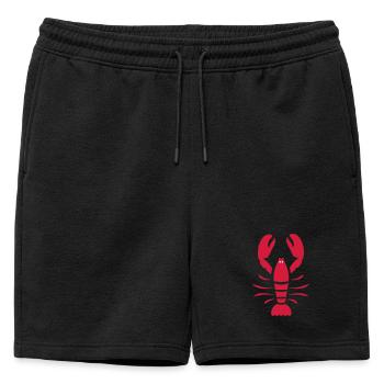 Homard - Short de survêtement homme premium - noir - Devant - AI Model Male 178 light (178cm)
