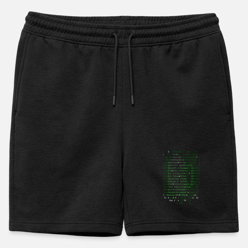 Matrix Bier - Männer Premium Organic Sweatshorts - Schwarz