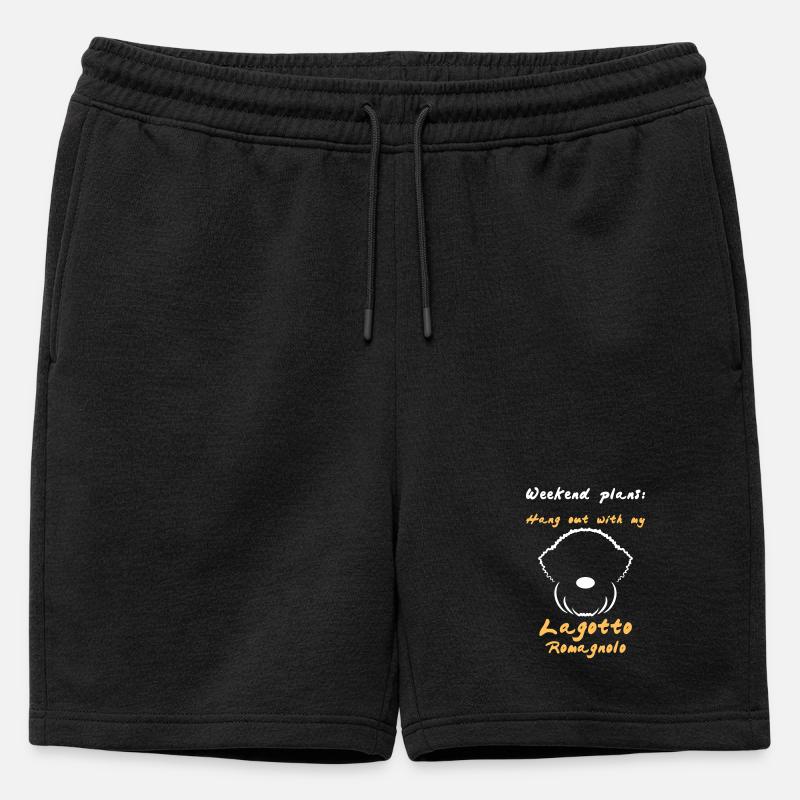 Weekend 2 - Männer Premium Organic Sweatshorts - Schwarz