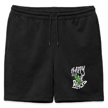 Skateboard Skate Skater - Short de survêtement homme premium - noir - Devant - AI Model Male 178 light (178cm)