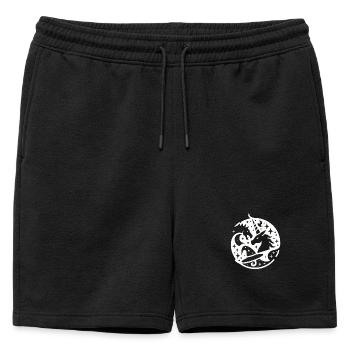 Contes de fées - Short de survêtement homme premium - noir - Devant - AI Model Male 178 light (178cm)