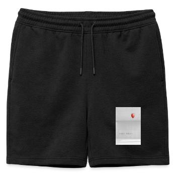 Faire en sorte que ça arrive minimaliste Motivation Dire - Short de survêtement homme premium - noir - Devant - AI Model Male 178 light (178cm)