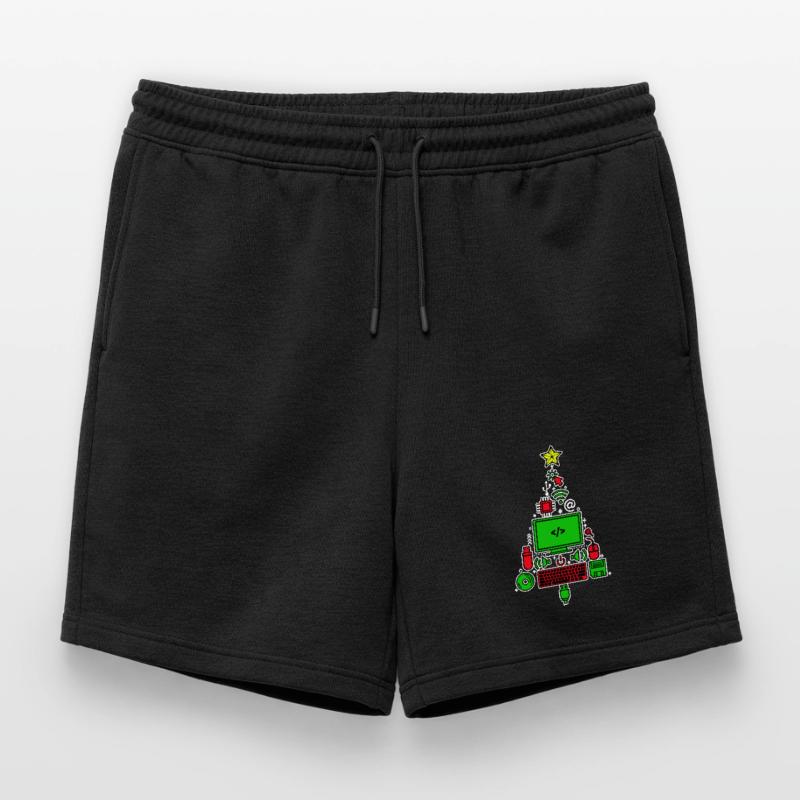 Code Debug Scripting Developer Computer Geek Mens' Premium Organic Sweatshorts
