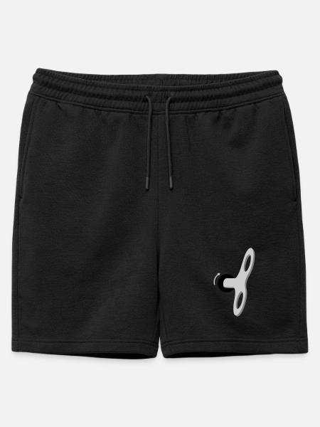 Humans are a machine - Mens' Premium Organic Sweatshorts - black