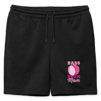 Maman grosse caisse - Short de survêtement homme premium - noir - Devant - AI Model Male 178 light (178cm)