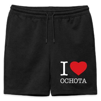 J’ADORE OCHOTA - Short de survêtement homme premium - noir - Devant - AI Model Male 178 light (178cm)
