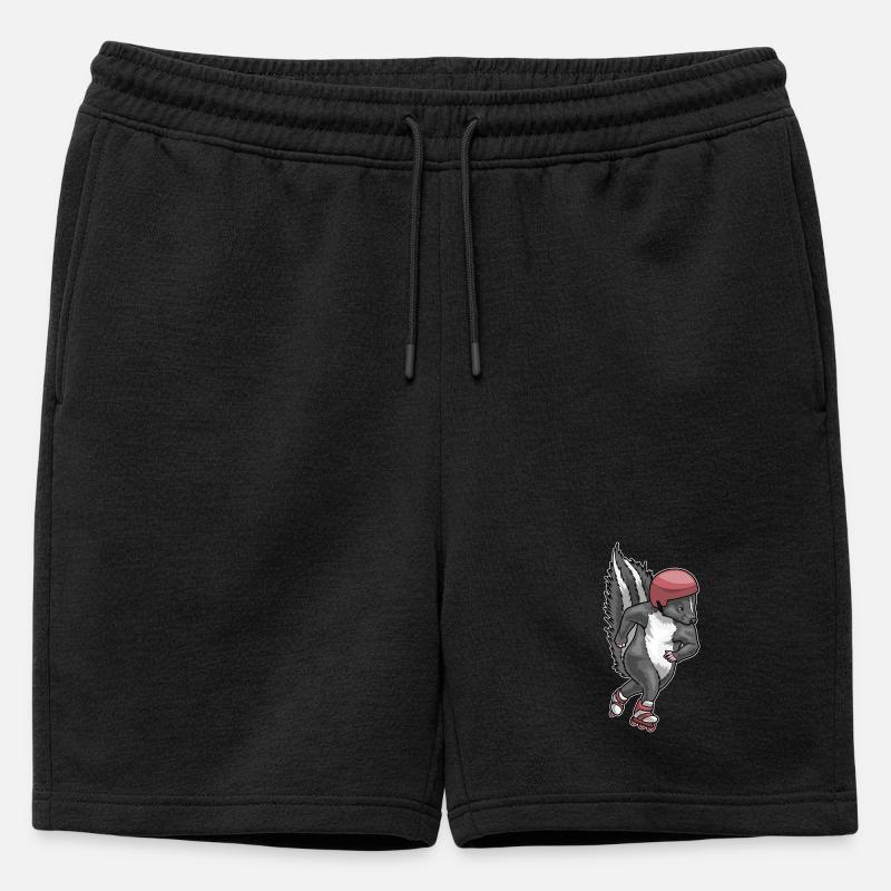 Stinktier Inline skating Inline skates - Männer Premium Organic Sweatshorts - Schwarz