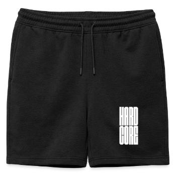 punk hardcore - Short de survêtement homme premium - noir - Devant - AI Model Male 178 light (178cm)
